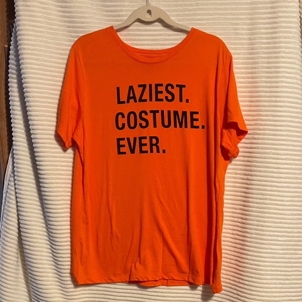 Orange Graphic Tee - Short Sleeve